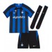 Inter Milan Henrikh Mkhitaryan #22 Hjemmebanetrøje Børn 2022-23 Kortærmet (+ Korte bukser)